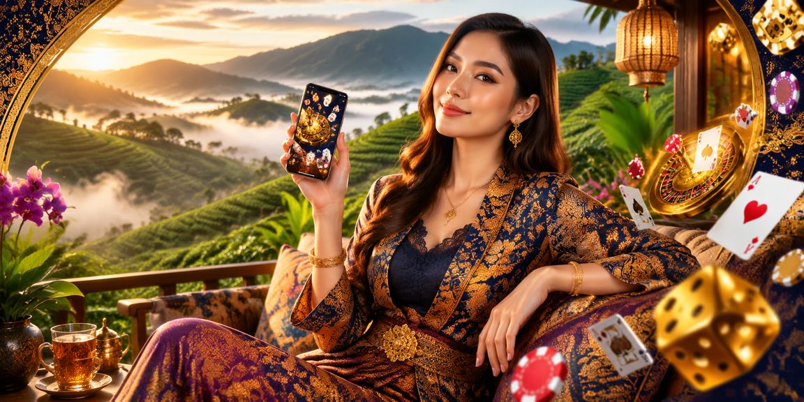 Pemain menyemak promosi melalui aplikasi kasino Malaysia